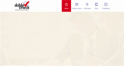 Desktop Screenshot of doblecheck.com