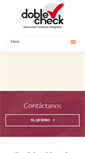 Mobile Screenshot of doblecheck.com